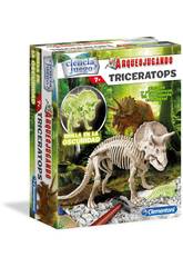 Arqueospielend Triceratops Phosphoreszierend