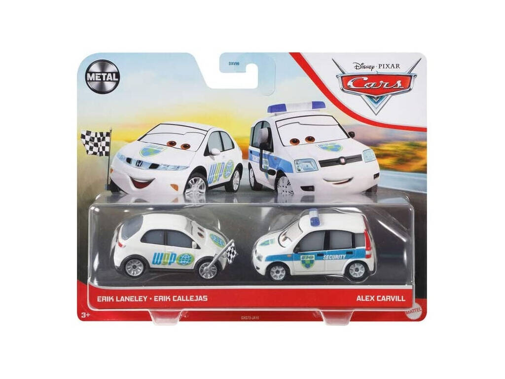 Cars 3 Pack 2 Autos Mattel DXV99