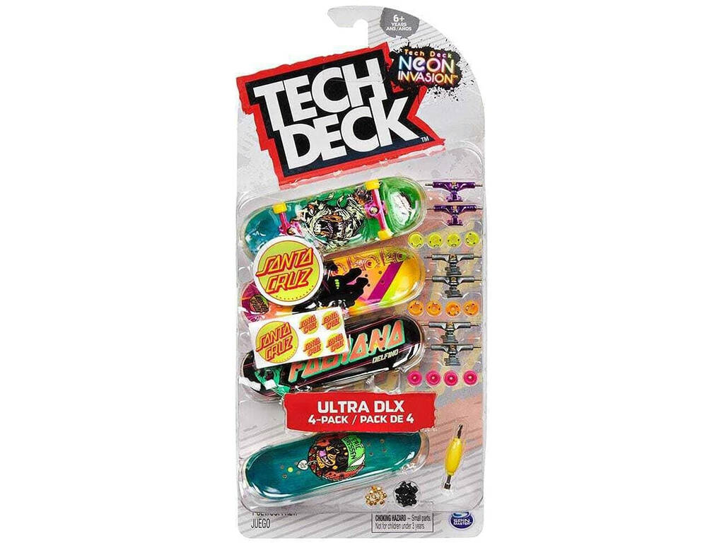 Tech Deck Pack 4 Bizak 6192 3610