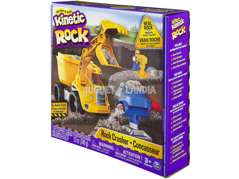 Kinetic Sand Rock Playset Triturador