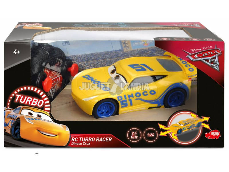 Cars 3 Radio Control Turbo Racer 1:24 Teledirigido