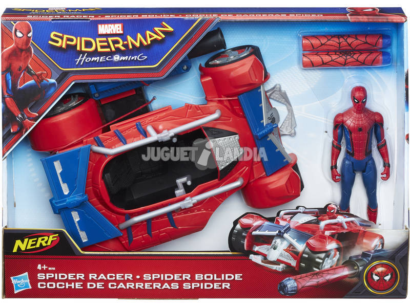 Vehículo Spiderman City 15 Cm Hasbro B9703