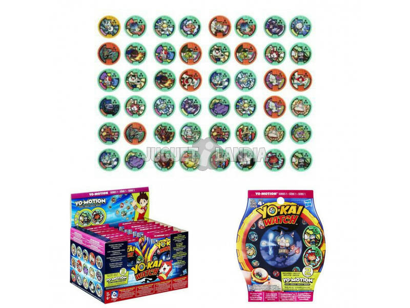 Yokai Watch Sobre Sorpresa Medalla Yo-motion Hasbro B7497