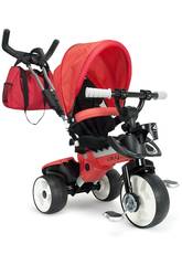 Triciclo Evolución City Max Rojo Injusa 3271