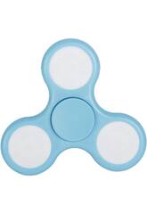 Fidget Spinner Luci Led 7x7x1,2 cm 