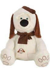 Peluche Chien Chapeau de Velours 60 cm Llopis