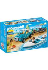 Playmobil Pick Up avec Bateau