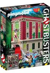 Playmobil Cuartel Parque de Bomberos Ghostbusters 9219