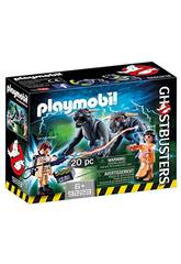 Playmobil Venkman, Dana e Cães por Gozer Ghostbusters 9223
