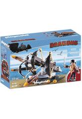 Playmobil C�mo Entrenar a Tu Drag�n Eret con Ballesta de 4 Disparos 9249
