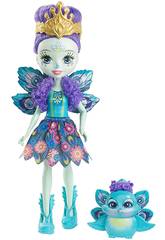 Enchantimals Poup�e et Animal de Compagnie Paon Mattel DYC76 