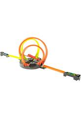 Pista Hot Wheels Roto Revolution Mega Looping Infernal Mattel FDF26