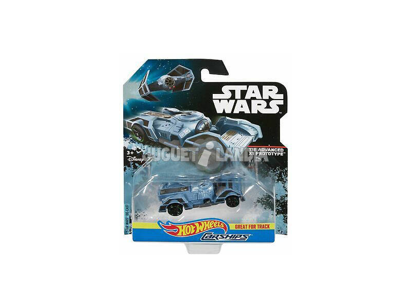 Star Wars E8 Coche Espacial Hot Wheels. Mattel FBB72