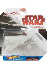 Star Wars E8 Nave Espacial Hot Wheels. Mattel FBB03