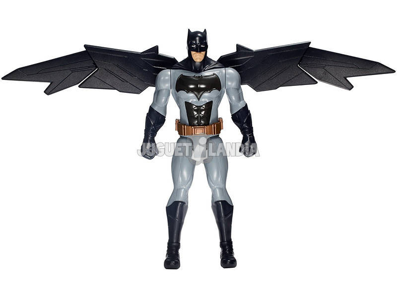 Justice League DC Figura Batman 30 cm Luci e suoni Mattel 