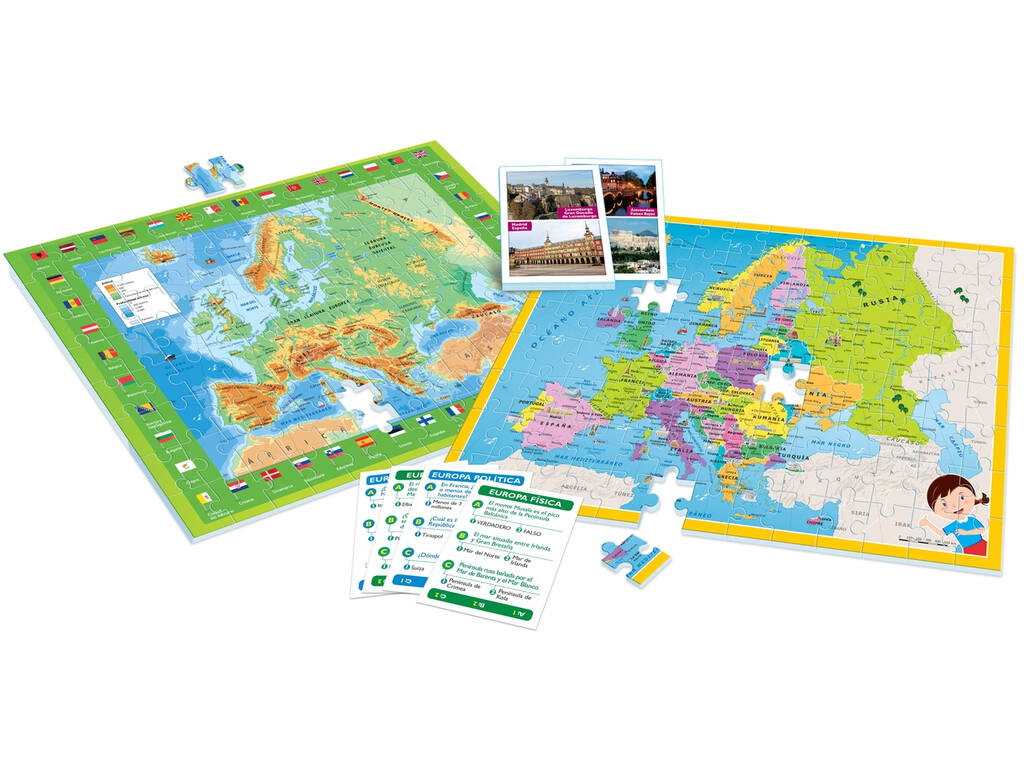 Geo Karte Europa entdecken 