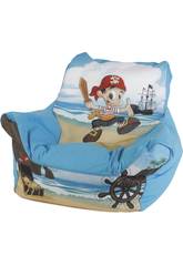 Poltrona Pufe Pirata Azul