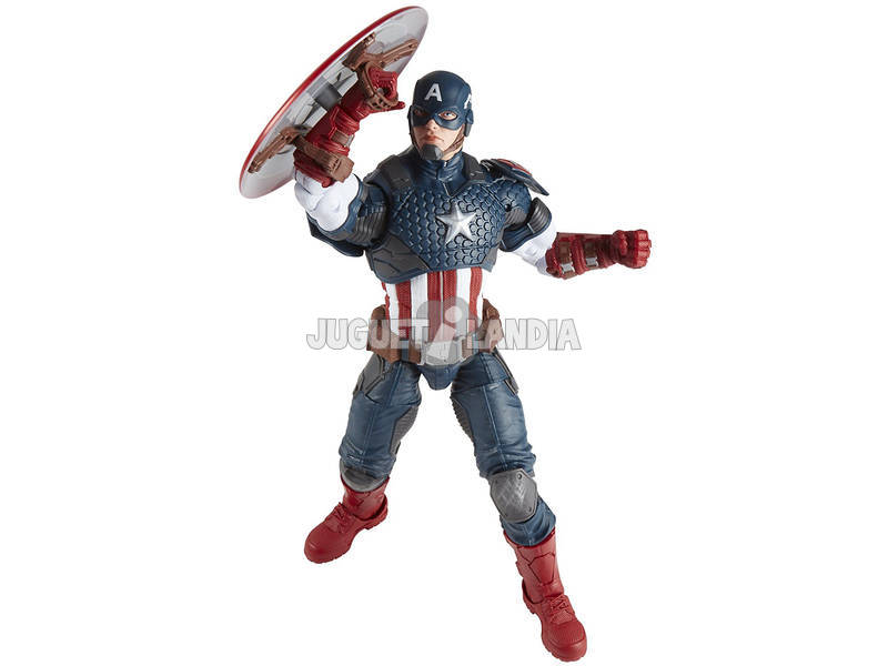 Figura Marvel Legends Capitão América 30cm Hasbro B7433