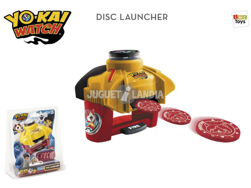 Disk Launcher Yo-Kai Uhr IMC TOYS 396500