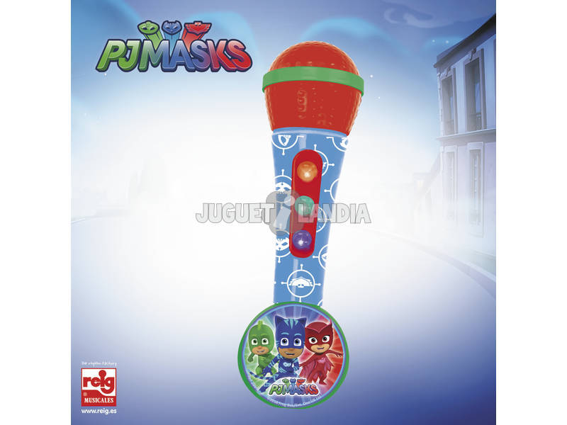 2869.0 CLAUDIO REIG PJ Masks Hand Micro with Amplifier and Rhythms 