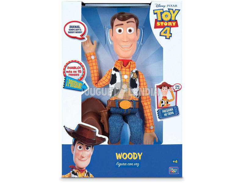 Toy Story Figura Woody Com Voz Bizak 6123 4071