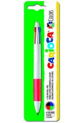 Maxi Stylo  4 Couleurs Carioca 40145