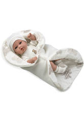 Boneca eleg�ncia 33 cm. Natal Bege