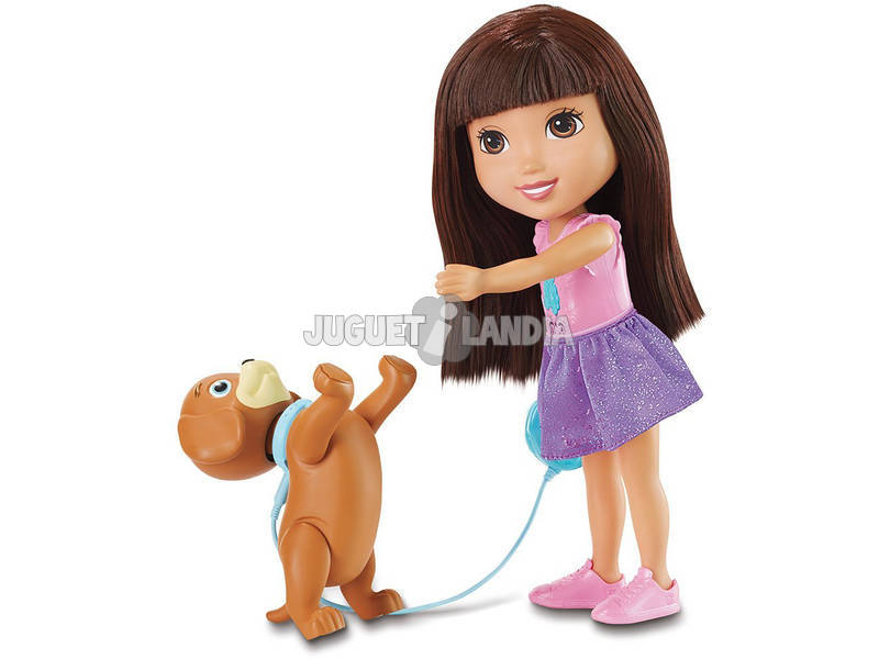 Dora avec Chiot Mattel CGT65-2 