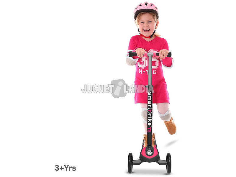 Patinete Scooter Rosa 36 Meses Smart Trike