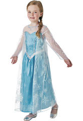Costume Bimba Frozen Elsa Deluxe M Rubies 630574-M