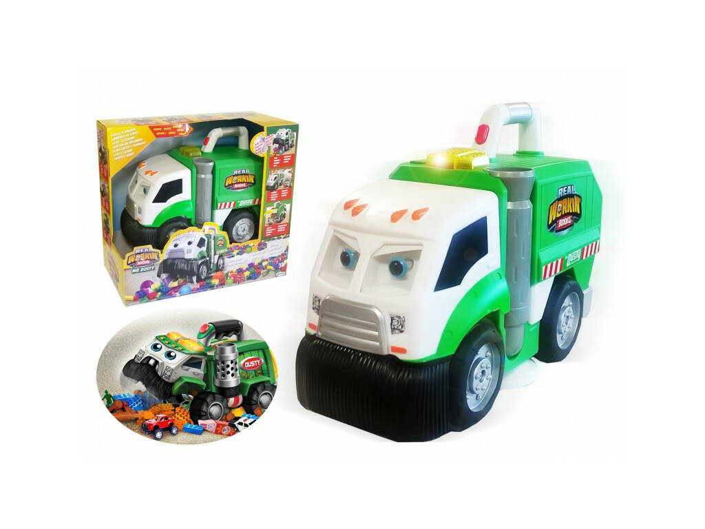 Dusty El Super Camión De Basura Cefa Toys 88315
