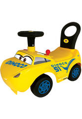 Cavalcabile Cruz Cars con attivit�, luci, suoni e schienale 34x56x27 cm 1-3 anni