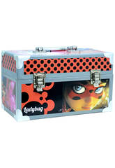 Mallette Travaux Manuels Ladybug avec Accessoires 15.5 x 26 x 14 cm Cife 41173 