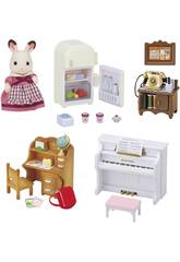 Sylvanian Families Kit Meubles Basiques Maison de Campagne Epoch Pour Imaginer 5220 