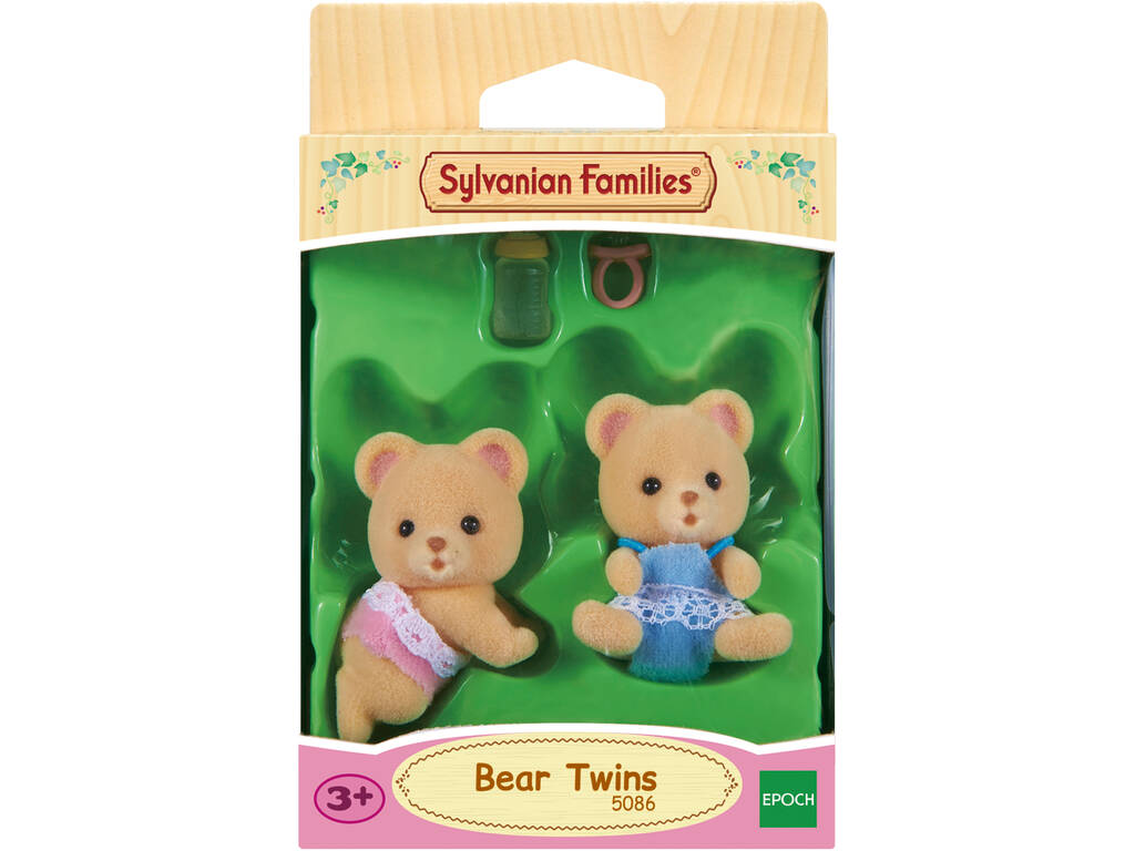 Gêmeos Sylvanian Brown Ursos Epoch para Imagine 5086