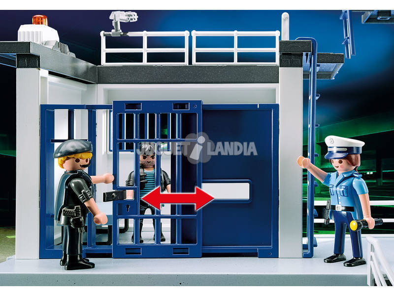 Playmobil Stazione di Polizia con Allarme 