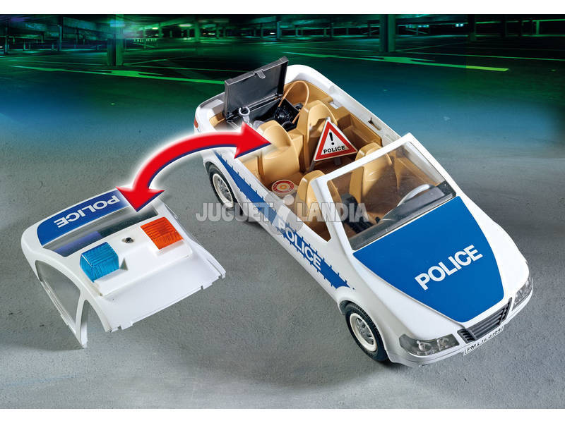 Playmobil Voiture de Police Avec Lumières