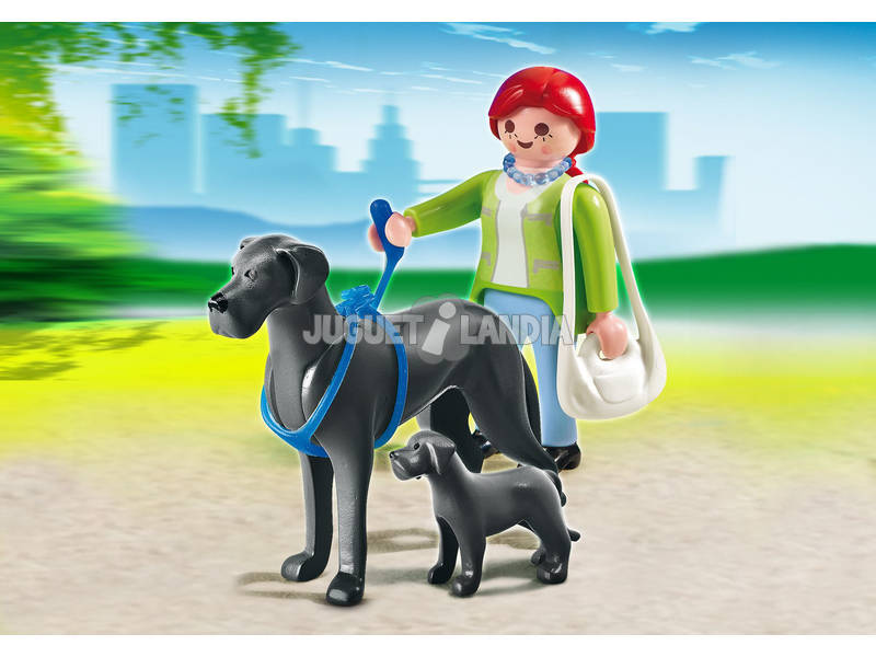 Playmobil Grande Alano con cucciolo 5210