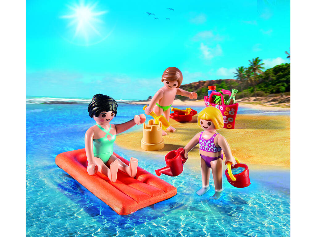 Playmobil Família Na Praia 4941