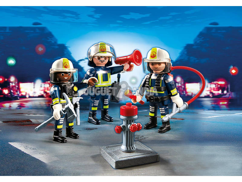  Playmobil Équipe de Pompiers