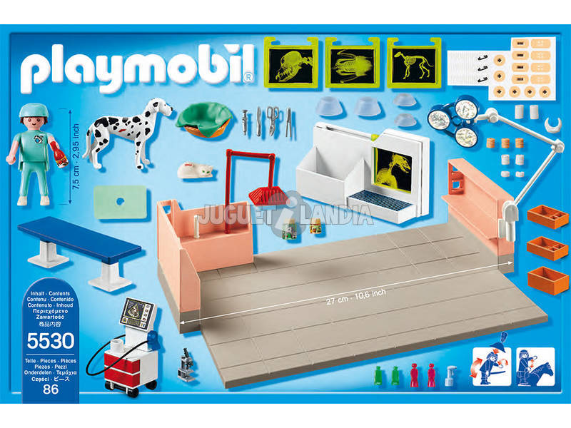  Playmobil Bloc Opératoire d´Animeaux