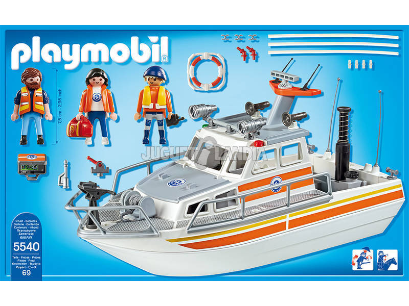 Playmobil Barco de Rescate con Manguera