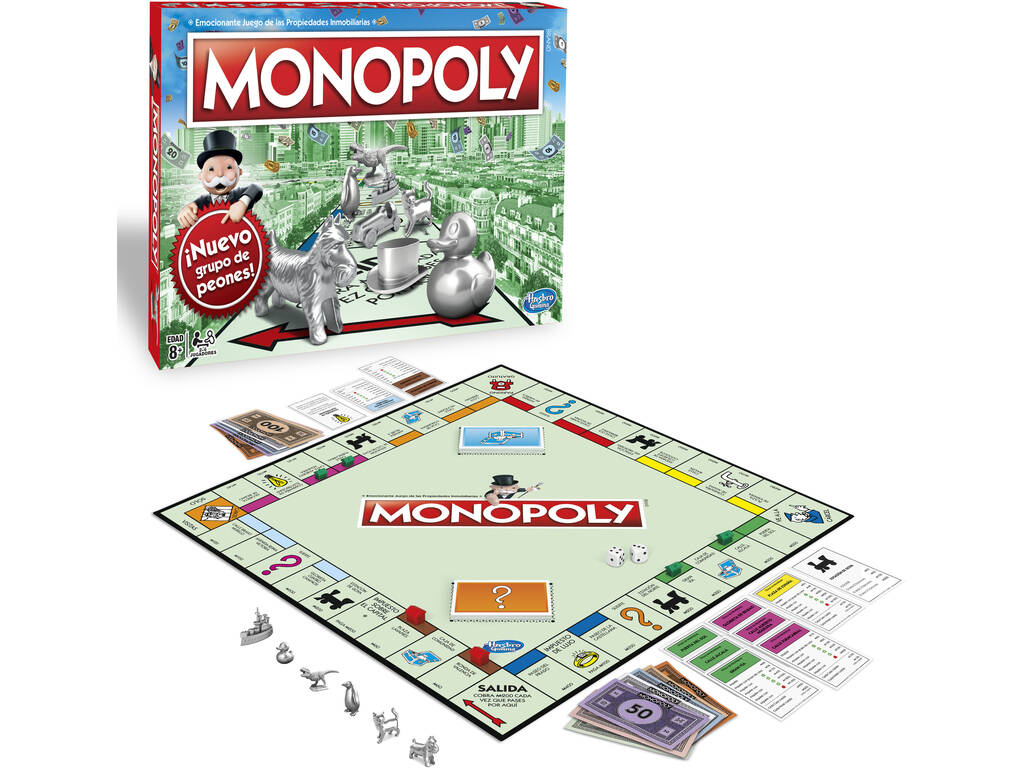 Monopoly Madrid Brettspiel HASBRO GAMING C1009