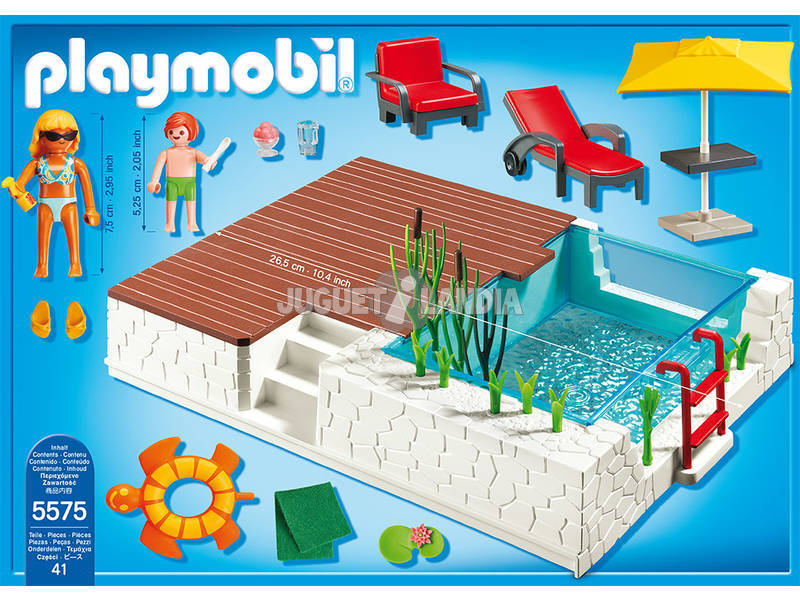 Playmobil Piscine avec Terrasse