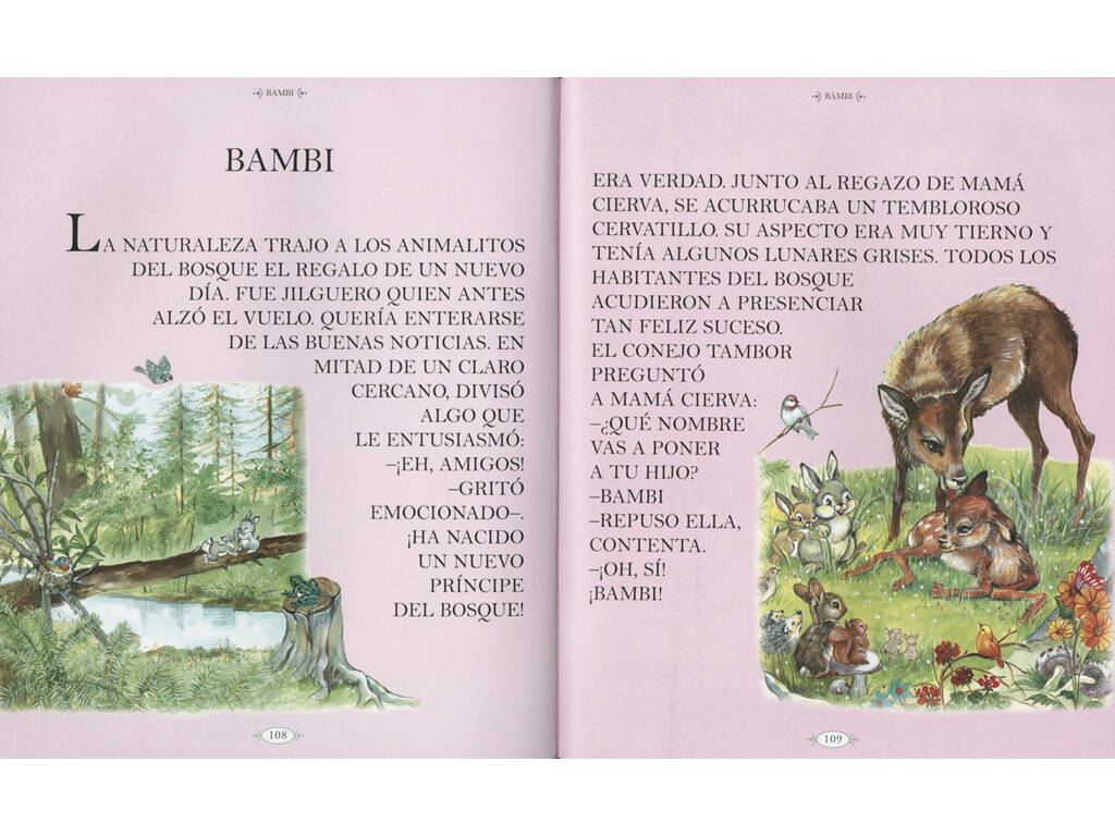 Livre histoires de fées et Animaux Susaeta Editions S2033001