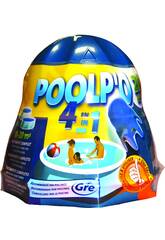 Poolpo -10-20 m3-500 gr. 4 in 1 soluzione trattamento