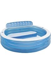 Piscina Hinchable Family Lounge 224x216x76 cm Intex 57190