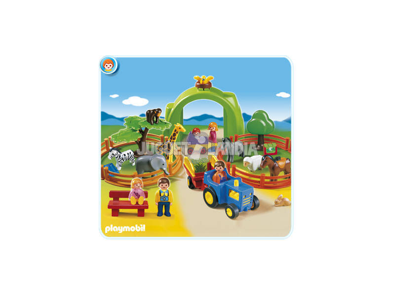  Playmobil 1.2.3 Mon Premier Zoo