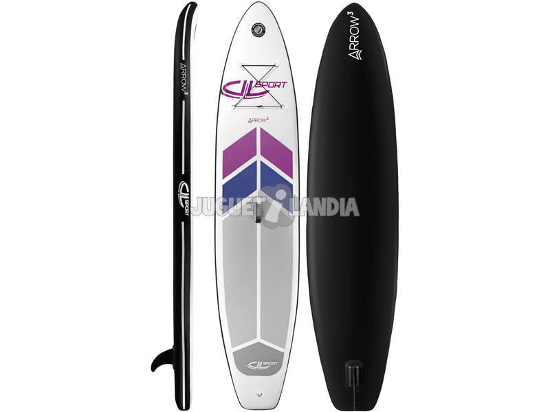 Stand-Up Paddle Board Arrow3 366x75x15cm Gonflable
