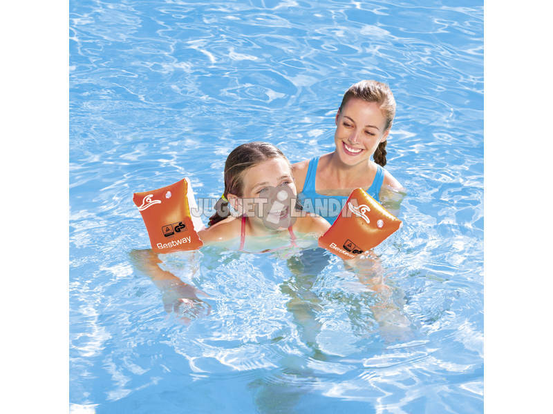 Schwimmflügel Safe-2-Swim Premium von 25x15cm. Bestway 32105EU
